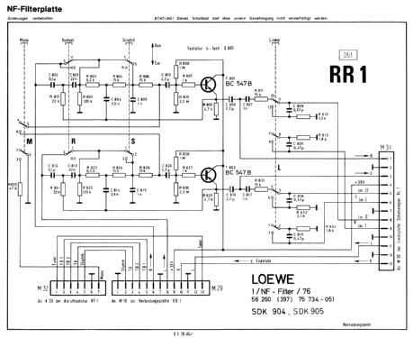 SDK904 56260; Loewe-Opta; (ID = 2661363) Radio