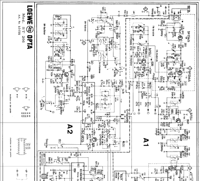 ST206 53255; Loewe-Opta; (ID = 945183) Radio