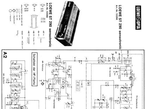 ST290 Sensotronic 53266; Loewe-Opta; (ID = 908138) Radio