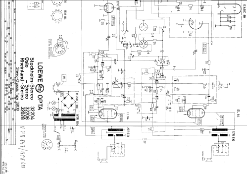 Stockholm-Stereo 32204T/W Ch= 32830; Loewe-Opta; (ID = 362212) Radio