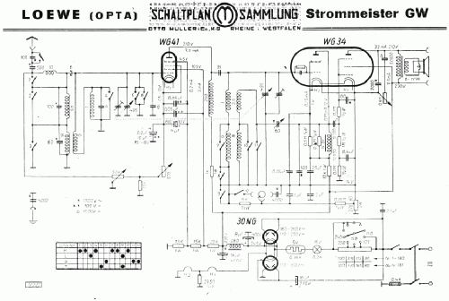 Strommeister GW; Loewe-Opta; (ID = 1432720) Radio