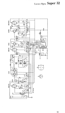 Super 32 ; Loewe-Opta; (ID = 3130464) Radio