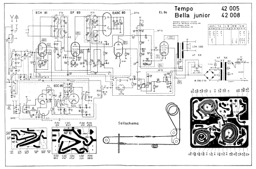 Tempo 42 005; Loewe-Opta; (ID = 1843151) Radio