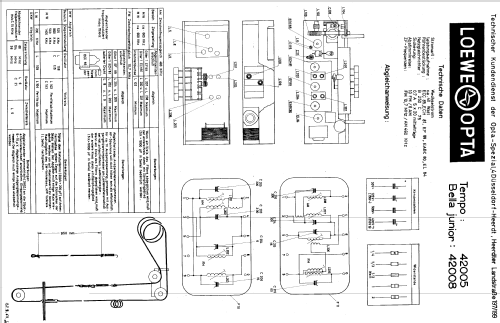 Tempo 42 005; Loewe-Opta; (ID = 332801) Radio
