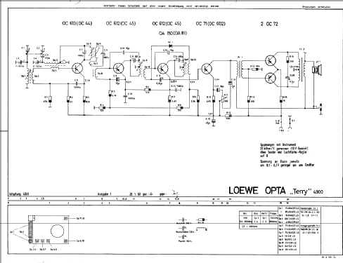 Terry 4900; Loewe-Opta; (ID = 106322) Radio