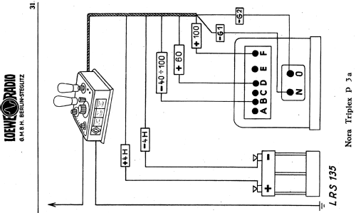 Netzanschlussgerät - Netzanode WF4; Loewe-Opta; (ID = 1343322) Aliment.