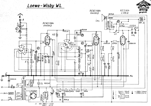 Wisby WL; Loewe-Opta; (ID = 1083717) Radio