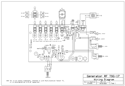 RF Signal Generator TSG-17; Longwei Instrument (ID = 2867147) Equipment