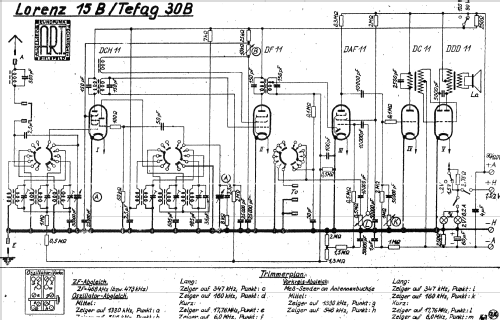 15B; Lorenz; Berlin, (ID = 1579115) Radio