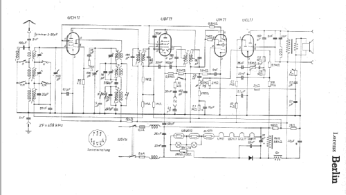 Super Berlin B510GW ; Lorenz; Berlin, (ID = 8816) Radio