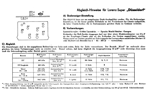 Düsseldorf ; Lorenz; Berlin, (ID = 538783) Radio