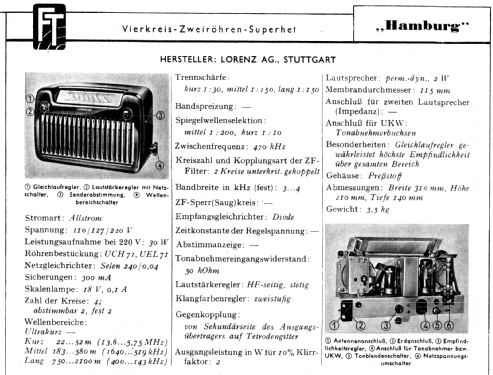 Hamburg ; Lorenz; Berlin, (ID = 1864994) Radio