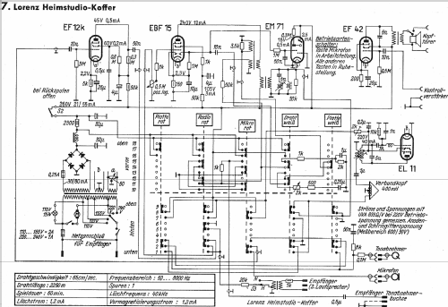 Heimstudio-Koffer ; Lorenz; Berlin, (ID = 1020320) R-Player