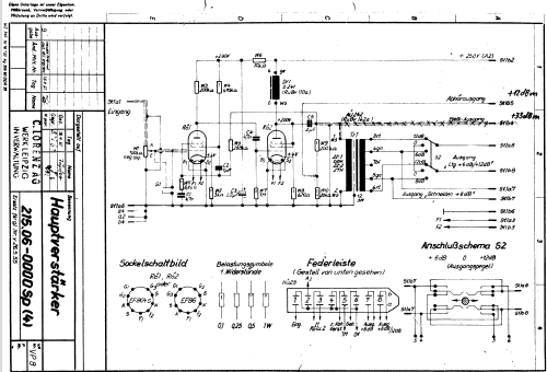 Kleinstudiogerät KSG215; Lorenz i.V. Leipzig (ID = 804868) Ampl/Mixer