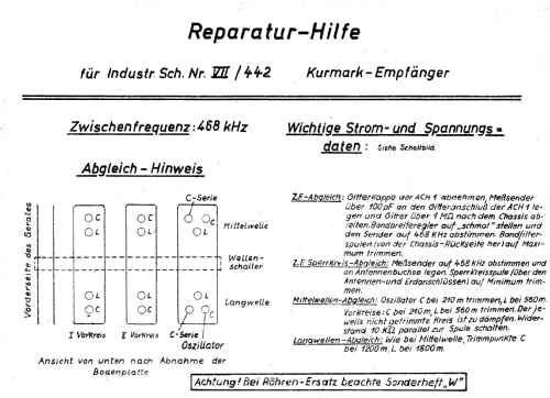 Kurmark-Empfänger ; Lorenz; Berlin, (ID = 240065) Radio