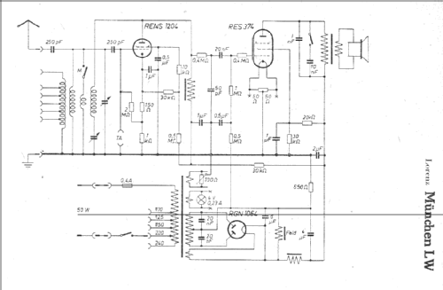 München LW; Lorenz; Berlin, (ID = 8901) Radio