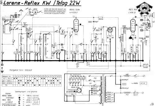 Reflex KW; Lorenz; Berlin, (ID = 1097445) Radio