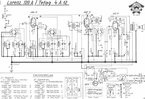 Super 120A; Lorenz; Berlin, (ID = 1092633) Radio