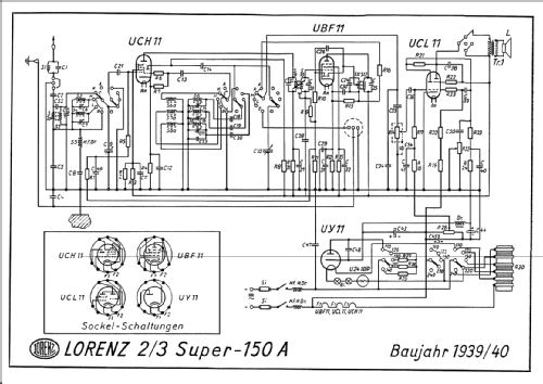 Super 150A/I; Lorenz; Berlin, (ID = 68830) Radio