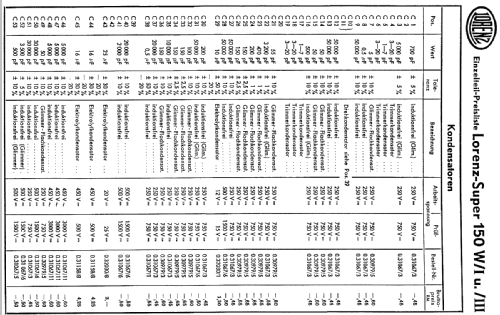 Super 150W/III; Lorenz; Berlin, (ID = 68923) Radio