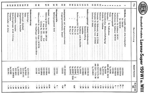 Super 150W/III; Lorenz; Berlin, (ID = 68927) Radio