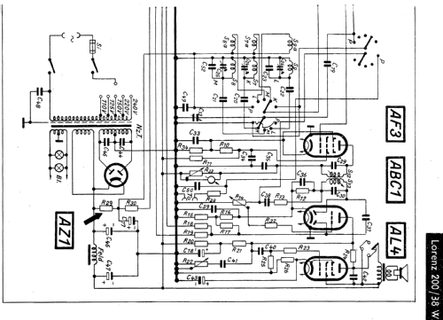 Super 200/38W; Lorenz; Berlin, (ID = 362973) Radio