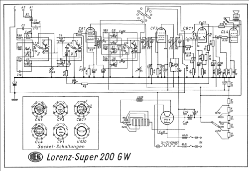 Super 200GW ; Lorenz; Berlin, (ID = 68338) Radio