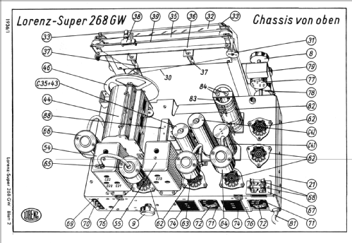 Super 268GW; Lorenz; Berlin, (ID = 106484) Radio