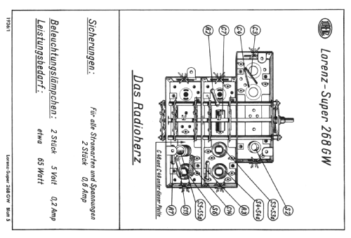 Super 268GW; Lorenz; Berlin, (ID = 106487) Radio