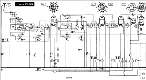 Super 338GW; Lorenz; Berlin, (ID = 362966) Radio