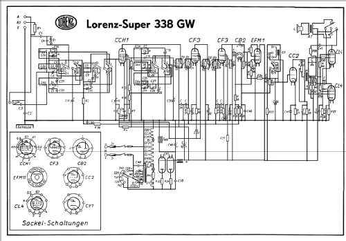 Super 338GW; Lorenz; Berlin, (ID = 71384) Radio