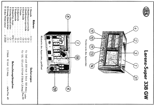 Super 338GW; Lorenz; Berlin, (ID = 71394) Radio