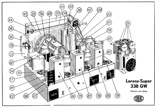 Super 338GW; Lorenz; Berlin, (ID = 71395) Radio