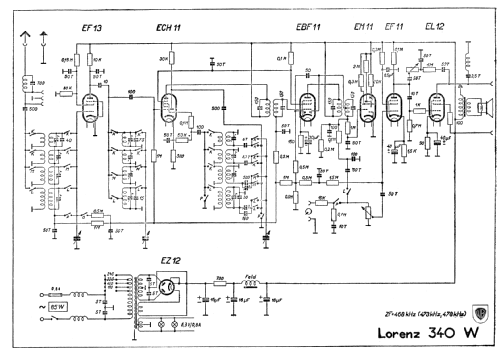 Super 340W/I; Lorenz; Berlin, (ID = 297005) Radio
