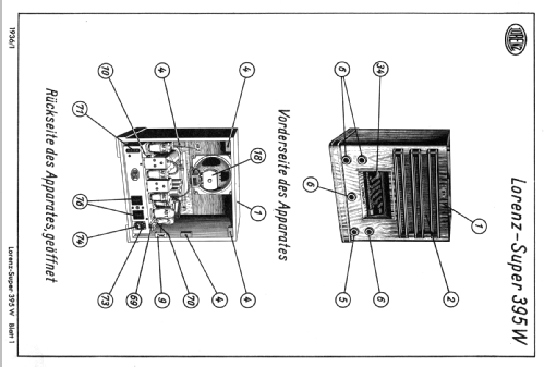 Super 395 ; Lorenz; Berlin, (ID = 106421) Radio