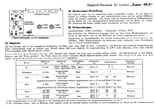 Super 48A; Lorenz; Berlin, (ID = 539298) Radio