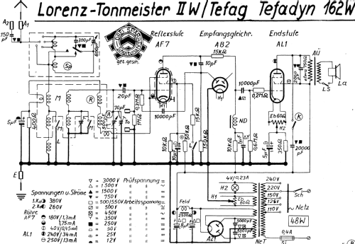 Tonmeister II W; Lorenz; Berlin, (ID = 1100361) Radio