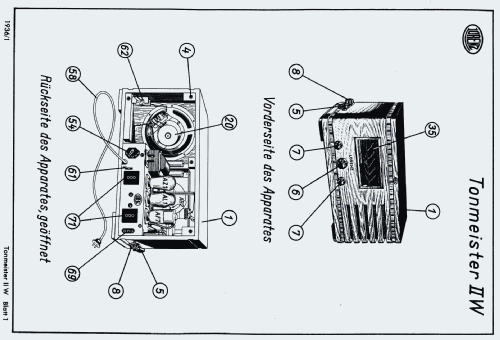 Tonmeister II W; Lorenz; Berlin, (ID = 2104976) Radio