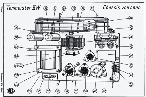 Tonmeister II W; Lorenz; Berlin, (ID = 2104977) Radio