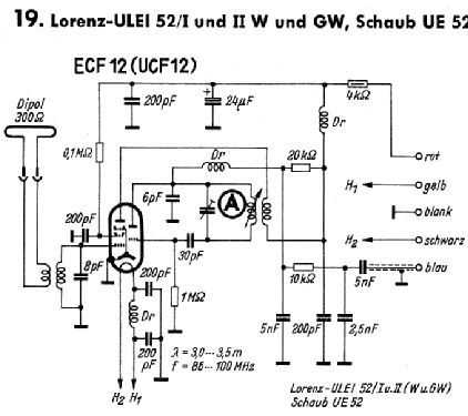 ULEI 52/II 'W'; Lorenz; Berlin, (ID = 22422) Converter