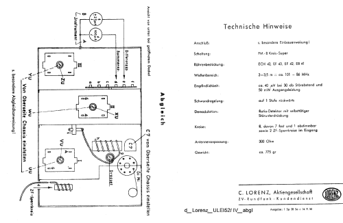 ULEI 52/IV 'W'R; Lorenz; Berlin, (ID = 538373) Converter