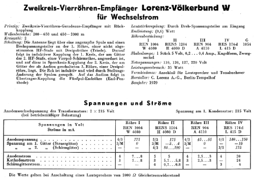 Völkerbund 2 NETV429W; Lorenz; Berlin, (ID = 14686) Radio