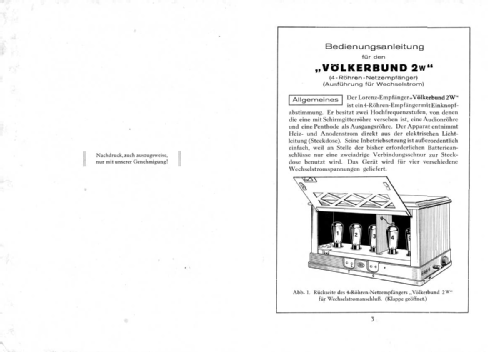 Völkerbund 2 NETV429W; Lorenz; Berlin, (ID = 2444795) Radio