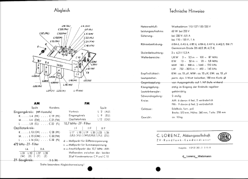 Watzmann ; Lorenz; Berlin, (ID = 537117) Radio