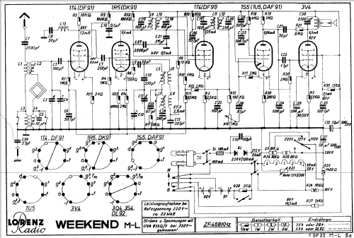 Weekend ; Lorenz; Berlin, (ID = 539307) Radio