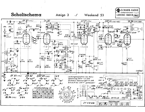 Weekend 53; Lorenz; Berlin, (ID = 68589) Radio