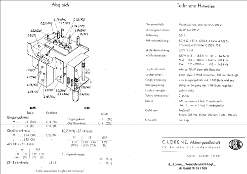 Wendelstein UI; Lorenz; Berlin, (ID = 538005) Radio