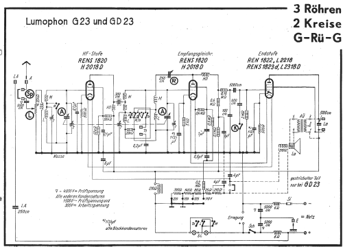 23G ; Lumophon, Bruckner & (ID = 736491) Radio