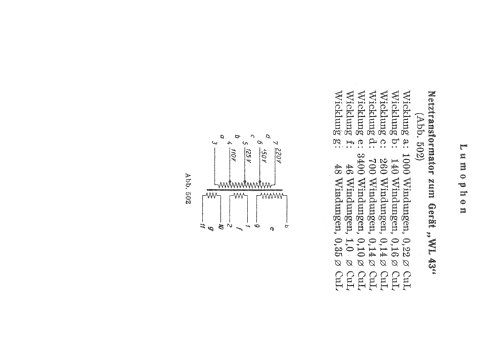 33W ; Lumophon, Bruckner & (ID = 341331) Radio