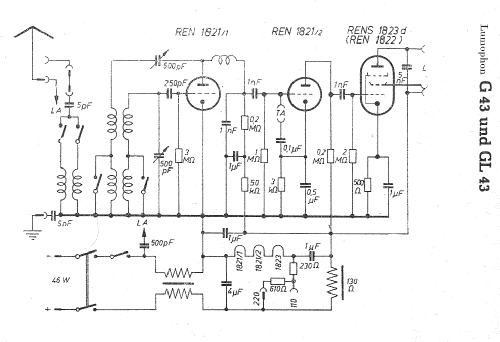 G43 ; Lumophon, Bruckner & (ID = 8964) Radio